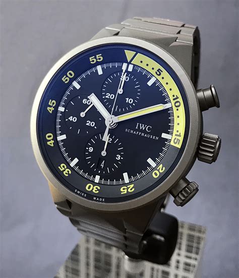 IWC aquatimer minute memory